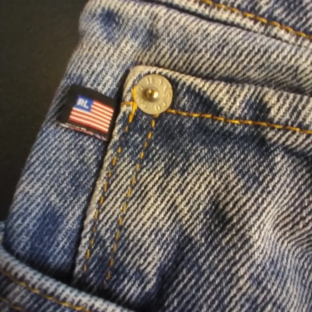 Polo Jeans Ralph Lauren Denim Jeans Size 12 Cotton Saturday Jean Medium Wash